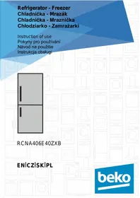 BEKO RCNA406E40ZXB - Lednička-mrazák