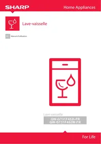 SHARP QW-GT31F452W - Lave-vaisselle