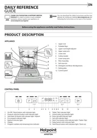 HOTPOINT HBC 3C41 W - Dishwasher