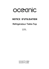 OCEANIC RTTL138W - Réfrigérateur