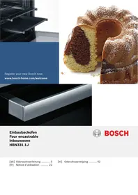 BOSCH HBN331E1J - Einbaubackofen