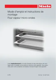 MIELE DGM 6301 - Four à vapeur
