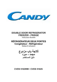 CANDY CRDS5162X - ثلاجة