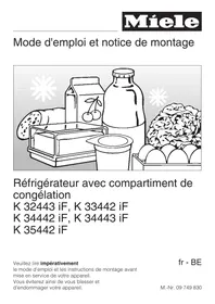MIELE K 35442 IF - Réfrigérateur encastrable