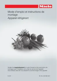 MIELE K 35483 IDF - Réfrigérateur encastrable