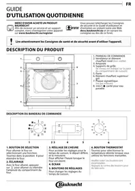 BAUKNECHT BAR2S K8A V2A IN - Four électrique