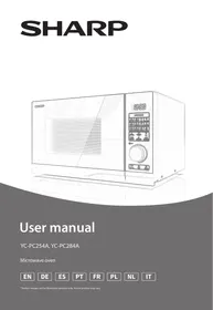 SHARP YC-PC284AE-S  -  YC-PC284AE-S - Microwave