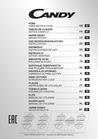 CANDY CVG6BF4WEB  -  CVG6BF4WEB - Piano cottura