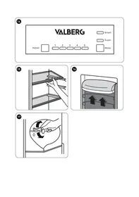 VALBERG BI 1D 199 F W742C  -  BI 1D 199 F W742C - Refrigerator