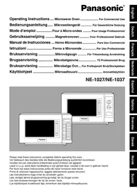 PANASONIC NE-1027  -  NE-1027 - Mikrobølgeovn