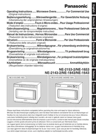 PANASONIC NE-2143-2  -  NE-2143-2 - Mikrovågsugn