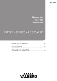 VALBERG BI MWO 34 CG X MISC  -  BI MWO 34 CG X MISC - Microondas