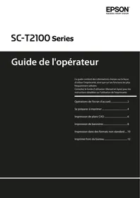 EPSON SURECOLOR SC-T2100 - Imprimante à jet d'encre grand format