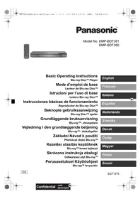 DMP-BDT381  -  DMP-BDT385EG PANASONIC