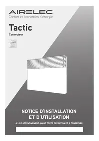 Notice AIRELEC TACTIC Convecteur électrique
