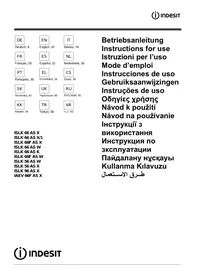 ISLK 66 ASX  -  ISLK 66 AS X -  ISLK 66 AS K -  ISLK 66 AS X/1 -  ISLK 66 AS W INDESIT