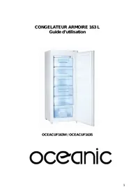 OCEANIC CUF163W - Réfrigérateur