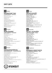 INDESIT DIFP28T9AEU - Umývačka riadu