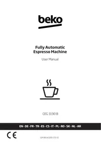 BEKO CEG3190B  -  CEG 3190 B - Maquina de cafe