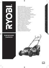 RYOBI ONE+ OLM1833H - Langaton ruohonleikkuri
