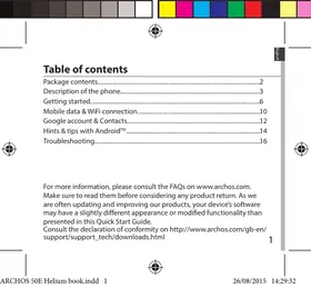 ARCHOS FLIP PHONE - Téléphone portable
