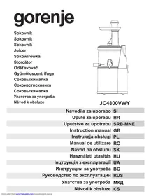 GORENJE JC4800VWY - Odšťavňovač