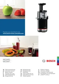 BOSCH VITAEXTRACT MESM500W - عصارة فواكه