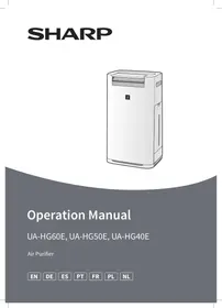 SHARP UA-HG50E-L - Purificador de ar
