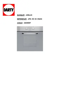 AIRLUX AHCB40WH - Réfrigérateur