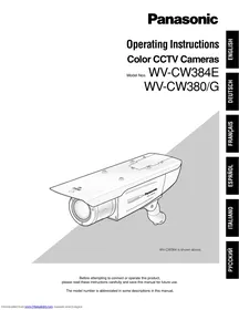 PANASONIC WV-CW384E - Cámara de vigilancia