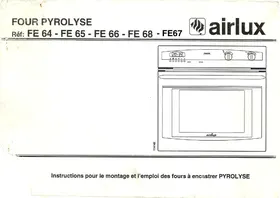 AIRLUX FE 64 - Four encastrable
