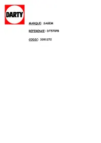DT 570 PB SAGEMCOM