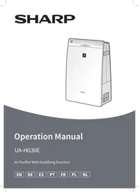 SHARP UA-HG30E-B - Purificador de ar