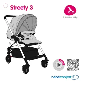 BEBE CONFORT TRIO STREETY 3 - Strollers and baby transport systems