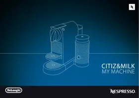 DELONGHI EN 265 NESPRESSO CITIZ &amp; MILK - Kaffemaskine
