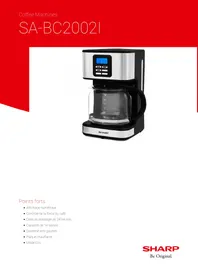 SHARP SA-BC2002I - Machine à café
