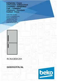 BEKO RCNA365K20X - Lodówko-zamrażarka