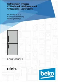 BEKO RCNA366I30ZXR - Lodówko-zamrażarka