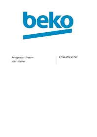 BEKO RCNA400K20XP - Kühlschrank-Gefrierkombination