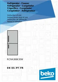 BEKO RCNA366K30W - Refrigerador-congelador