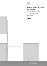 GORENJE NRK6192MC - Réfrigérateur combiné