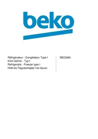 BEKO RED29W - Kühlschrank-Gefrierkombination