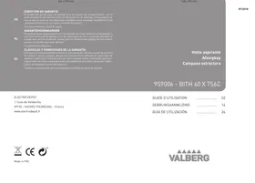 VALBERG BITH 60 X 756C - Hotte aspirante