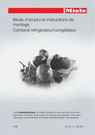 MIELE KFN15943DEDTCS - Réfrigérateur combiné