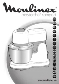 MOULINEX QA200110 MASTERCHEF COMPACT - Køkkenmaskine