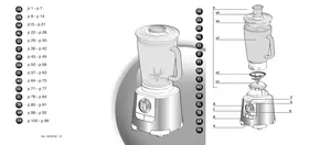 MOULINEX MASTERMIX LM800G - Køkkenmaskine