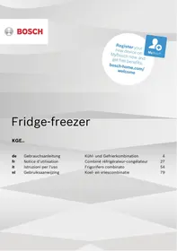 BOSCH KGE49KL4P - Koel-vriescombinatie