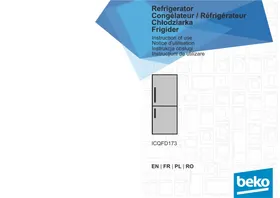 BEKO ICQFD173 - Refrigerator-freezer