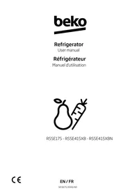 BEKO RSSE415XBN - Refrigerator-freezer
