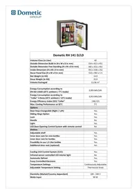 RH 141 LD DOMETIC